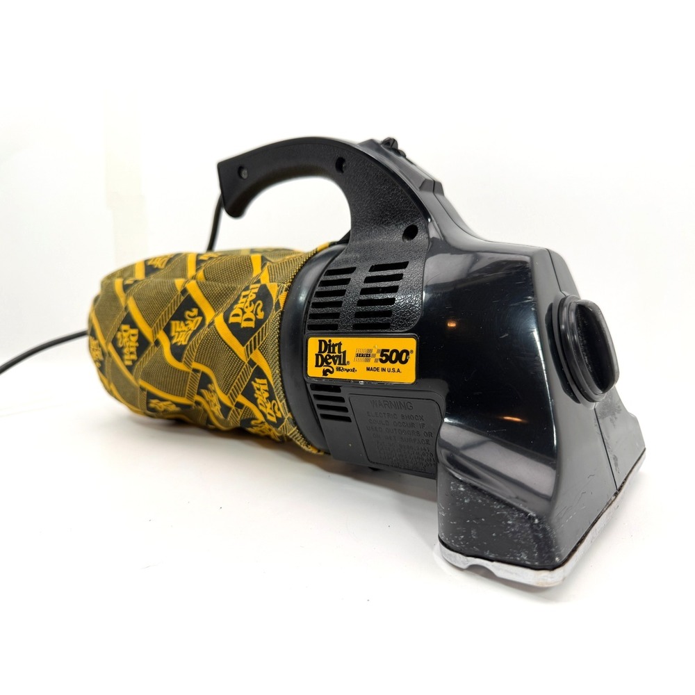 Vintage Dirt Devil Series 500 Hand Vacuum Model DD520 Royal TESTED/GREAT!